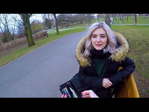 ❤️ Nielaisee tuntemattoman kuumaa spermaa rahasta - suihinotto puistossa Eva Elfieltä ️ Kova porno at us ❌❤